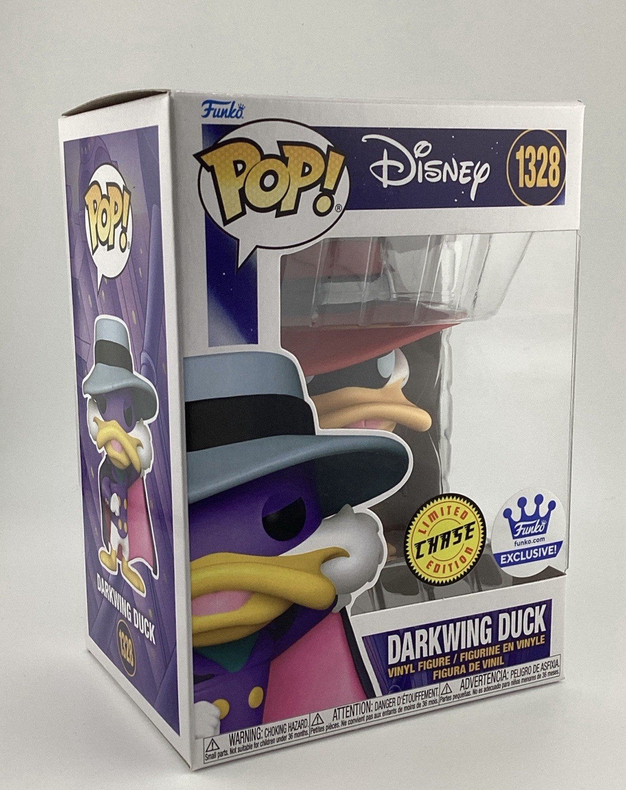 Funko Pop! Vinyl: Disney - Darkwing Duck (Chase) - Funko Web (FW) Excl #1328
