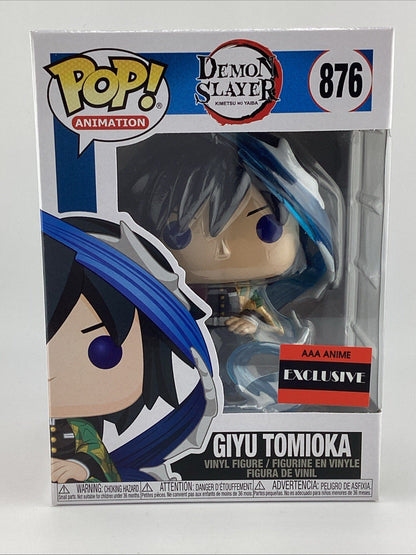 Funko Pop! Vinyl: Demon Slayer: Kimetsu no Yaiba - Giyu Tomioka - AAA Anime #876
