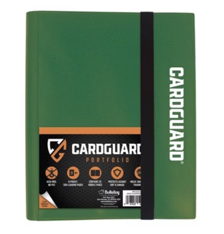 Cardguard 9-Pocket Portfolio - Green