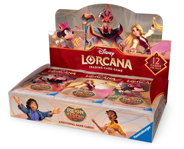 Disney Lorcana TCG Reign of Jafar Booster Box with 24 sealed booster packs