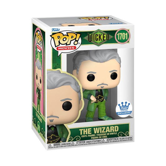 The Wizard Funko Pop! Movies Wicked - Approx. 4.15" Collectible Exclusive Vinyl Figure #1701 with Display Box Protector Case