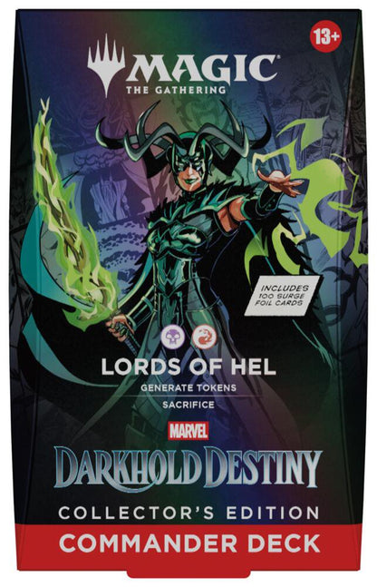 Magic The Gathering Marvel Darkhold Destiny Lords of Hel Commander Deck Collector's Edition (Pre-Order April 2027)