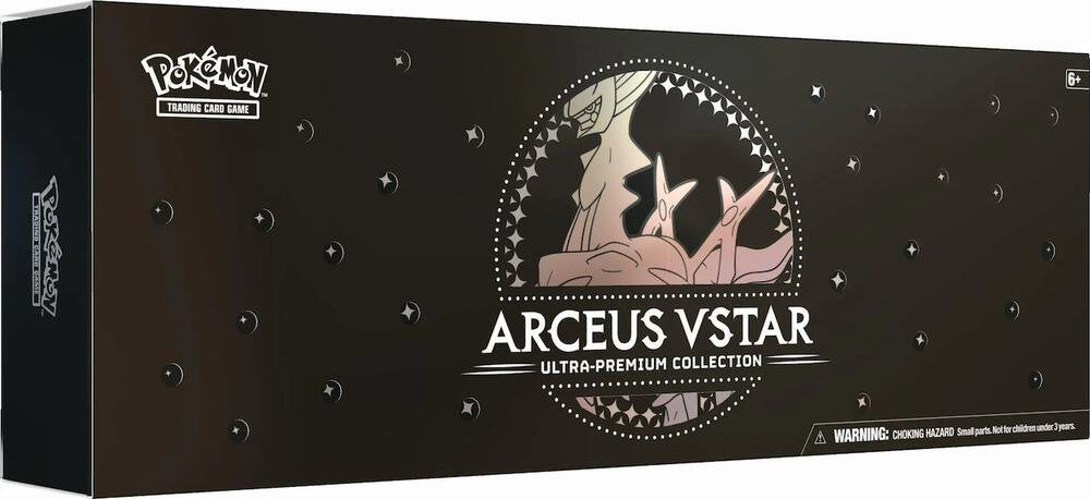 Pokemon TCG Arceus VSTAR Ultra Premium Collection Box Trading Card Game Collector Set