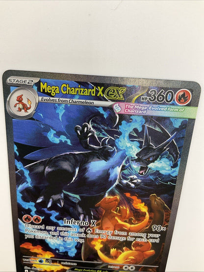 2025 Pokemon Phantasmal Flames 125/094 Mega Charizard X ex SIR / NM 🔥