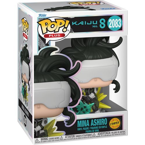 Mina Ashiro #2083 Funko Pop! Plus Kaiju No. 8 - Approx. 3 3/4" Chase Limited Edition Collectible Vinyl Figure Bundled with Display Box Protector Case