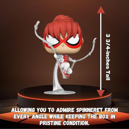 Spinneret Funko Pop! Marvel - Special Edition  Bobblehead #1293  with Display Box Protector Case