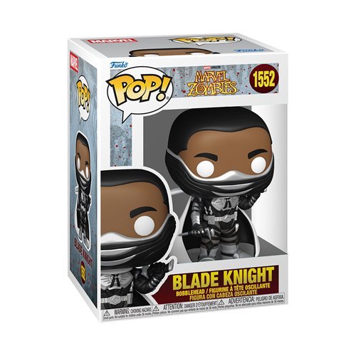 Blade Knight #1552 Funko Pop! Marvel Zombies - Approx. 3 3/4" Collectible Vinyl Figure Bundled with Display Box Protector Case