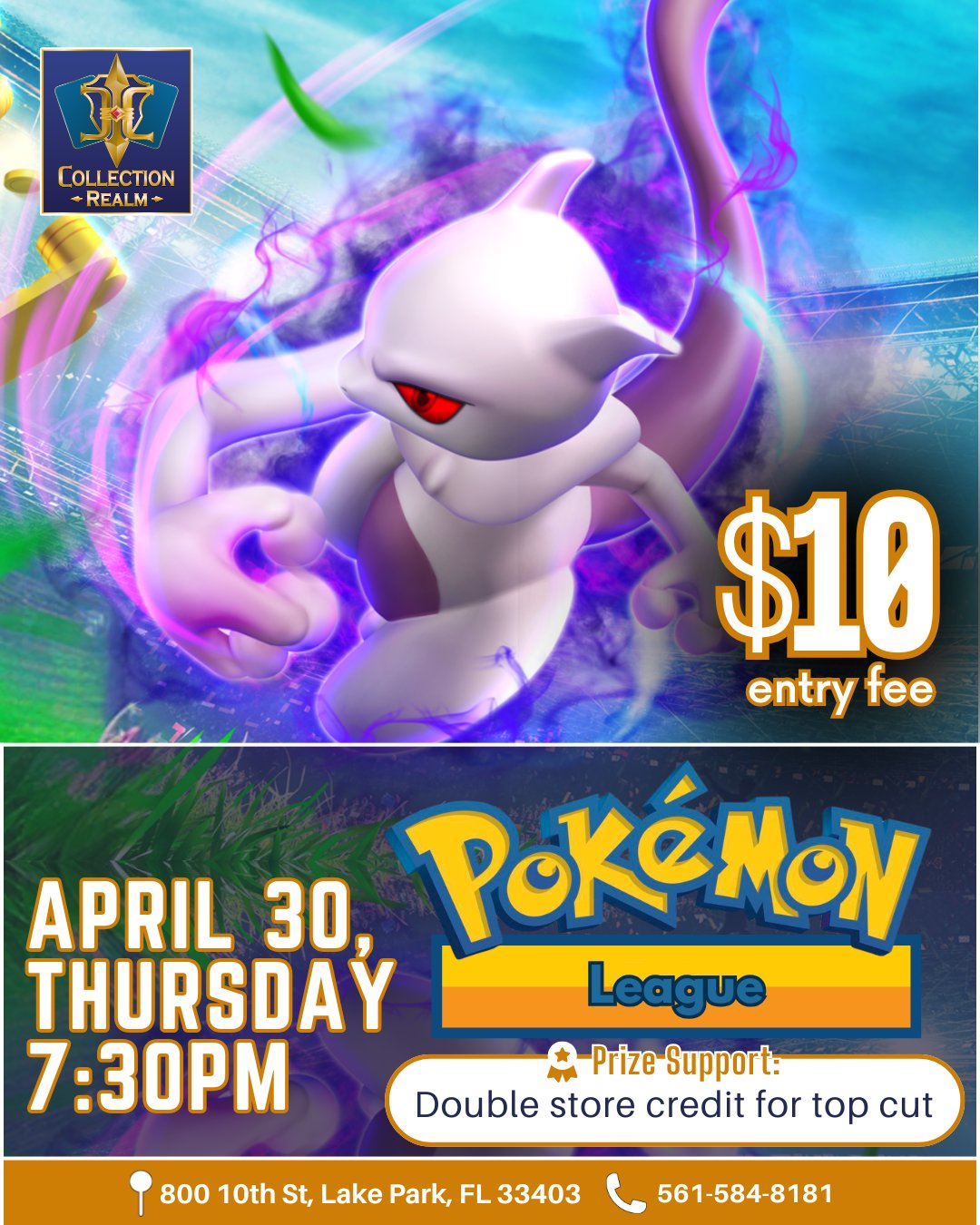 Pokemon TCG League – Apr 30 (Thurs) 7:30PM