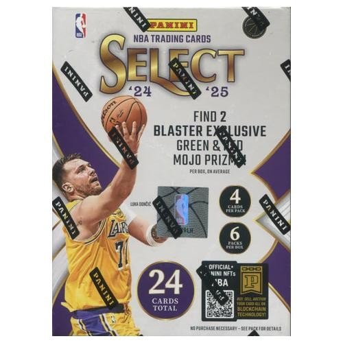 Panini NBA Trading Cards Select 2024/25 Basketball Hobby Blaster Box