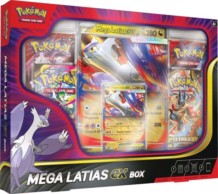 Pokemon TCG Mega Evolutions Mega Latias EX Box sealed