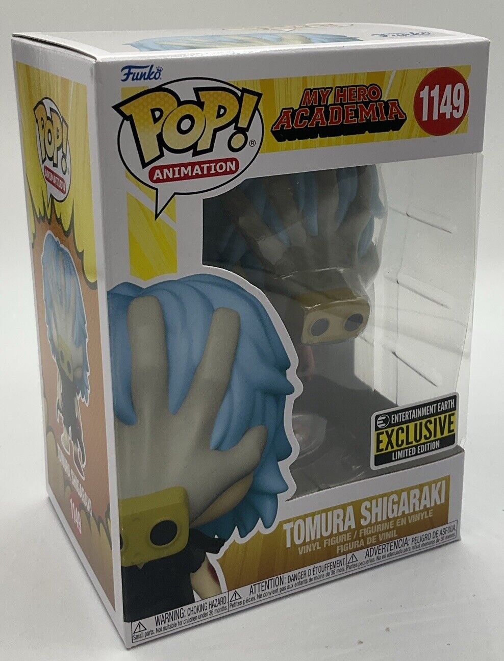 Funko Pop! Vinyl: My Hero Academia - Tomura Shigaraki - Entertainment Earth...