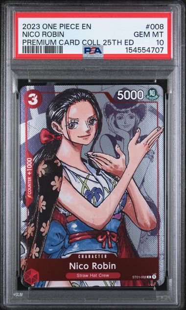 One Piece Nico Robin Premium PSA 10 4707