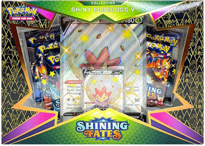 Pokemon TCG Shining Fates Shiny Eldegoss V Box - Booster Packs Promo Card