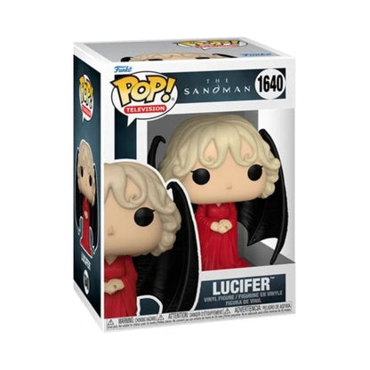 Lucifer Funko Pop!  Television: The Sandman - Approx. 3 3/4" Collectible Vinyl Figure #1640 with Window Display Box