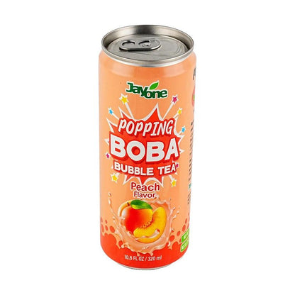 Jayone Popping Boba Bubble Tea Peach Flavor