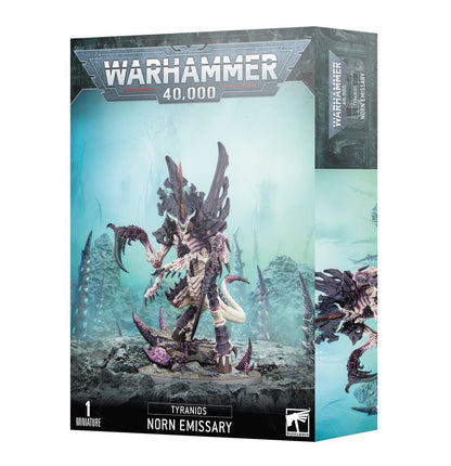 Warhammer 40,000 Tyranids Norn Emissary Miniature Model Kit – Builds Norn Emissary or Norn Assimilator – Massive Psychic Monster with Citadel 100mm Base – Games Workshop Plastic Figure