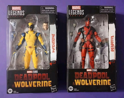 Hasbro Marvel Legends Series Deadpool and Wolverine Set of 2 Collectible 6" Action Figures - Estimated Arrival: June 2025 (PRE-SALE)