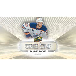 2026/27 Upper Deck Series 1 Hockey Hobby 12-Box Case - Sealed Factory Case - 72 Young Guns & Rare Outburst Gold 1-of-1 Chase (PRE-ORDER OCTOBER)
