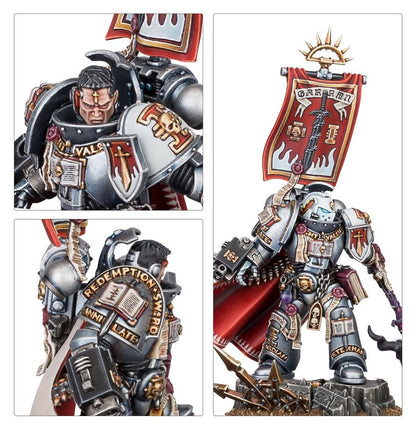 Warhammer 40K Combat Patrol Grey Knights Army Set – 17 Miniatures Including Castellan Crowe, Strike Squad, Brotherhood Terminators & Venerable Dreadnought