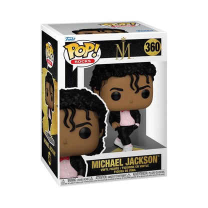 Michael Jackson Funko Pop! Rocks : MJ Billie Jean - Music Icon Collectible Vinyl Figure #360 with Window Display Box