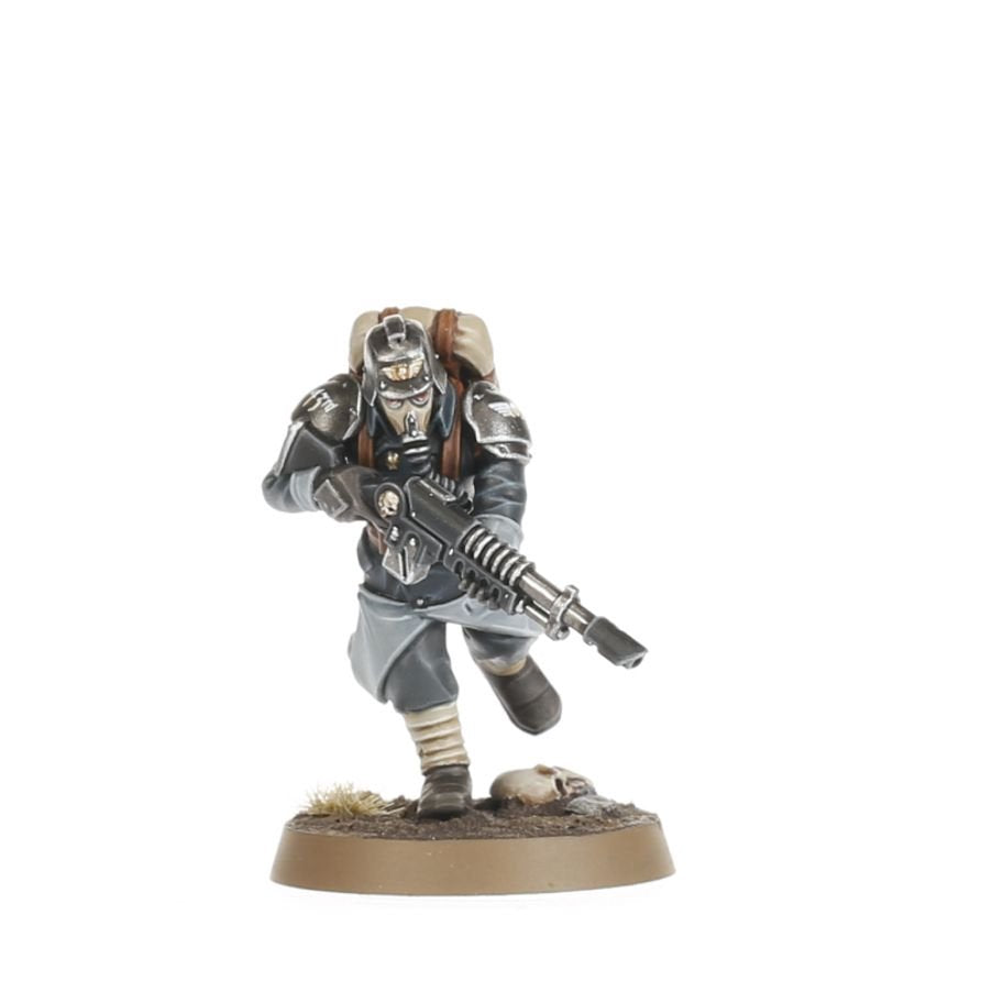 Warhammer 40,000 Astra Militarum Death Korps of Krieg Miniatures Set – 10 Customizable Plastic Soldiers with Transfer Sheet for Warhammer 40K (PRE-ORDER)