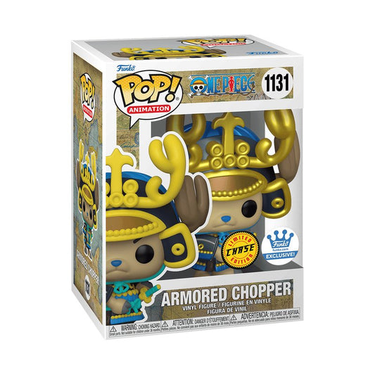 Armored Chopper Funko Pop! Animation One Piece - Approx. 4.52" Collectible CHASE Exclusive Vinyl Figure #1131 with Window Display Box