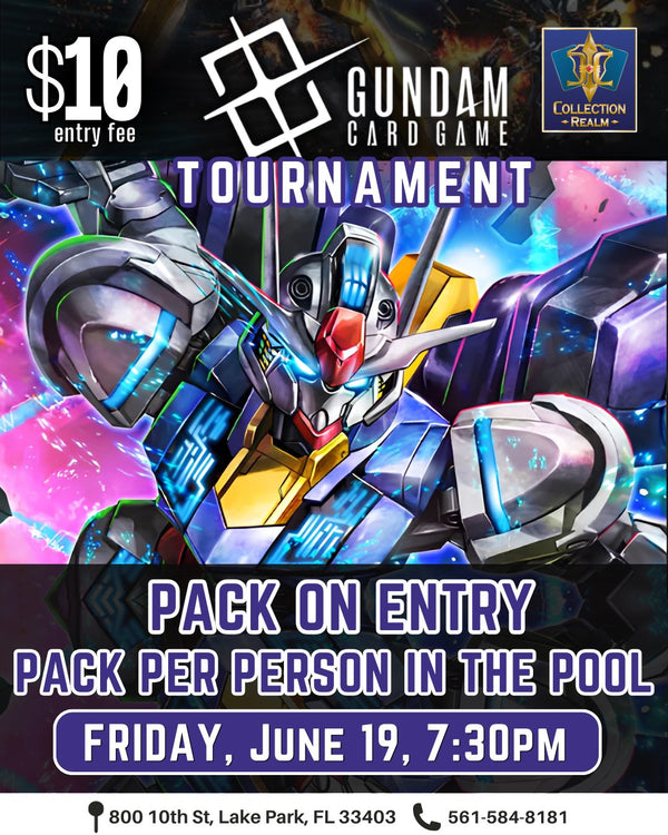 Gundam Card Game Tournament – June 19, 2026 (Friday 7:30PM)