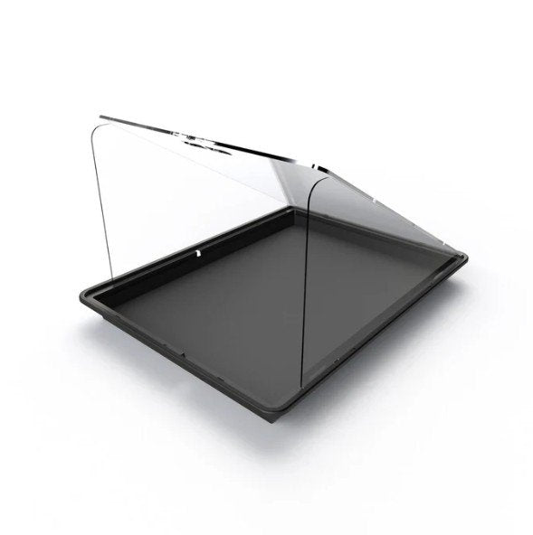 Zion Cases Vertical Display Case with Risers | Tabletop Showcase for Graded Cards & Collectibles - Clear Acrylic Lid (PRE-ORDER)