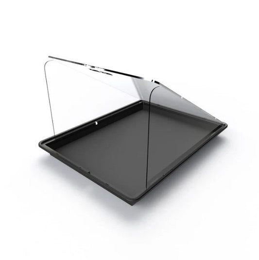 Zion Cases Vertical Display Case with Risers | Tabletop Showcase for Graded Cards & Collectibles - Clear Acrylic Lid (PRE-ORDER)