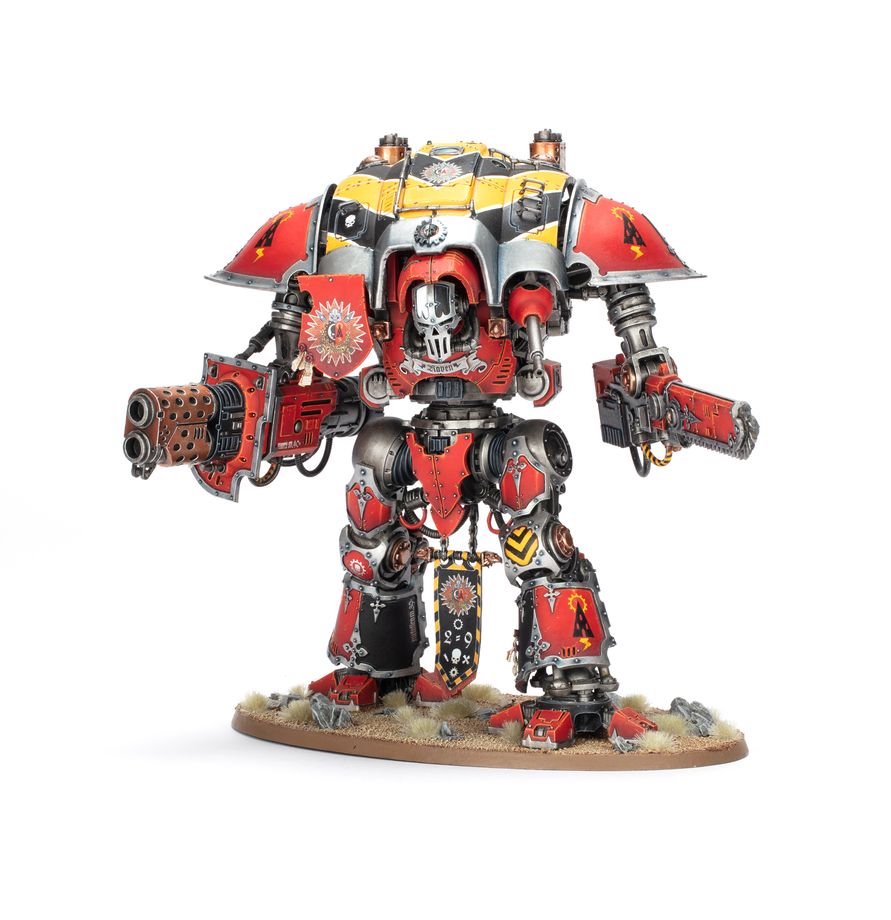 Warhammer 40K Imperial Knights Knight Questoris Model Kit – Multipart Plastic War Machine Figure with 6 Build Configurations for Warhammer 40,000 Armies (PRE-ORDER)