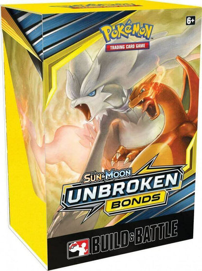 Pokemon TCG Sun and Moon Unbroken Bonds Build and Battle Box Trading Card Game Set