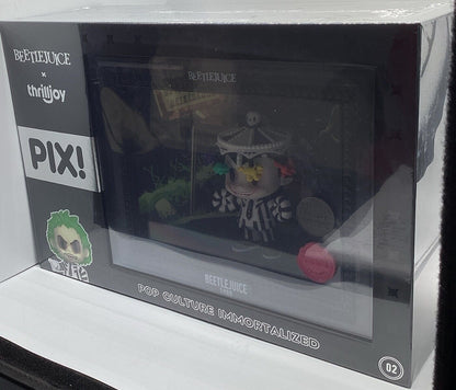 Beetlejuice 1988 Thrilljoy Pix! Pop Culture Immortalized Limited Edition 1000 Chase Figure  - BoxLunch Hot Topic Exclusive