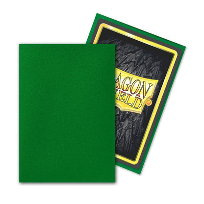 Dragon Shield Japanese Matte Emerald Sleeves, 60 Count, Japanese Size Trading Card Game Sleeves for Yu-Gi-Oh! and Cardfight!! Vanguard