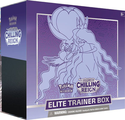 Pokemon TCG Sword and Shield Chilling Reign Elite Trainer Box Shadow Rider