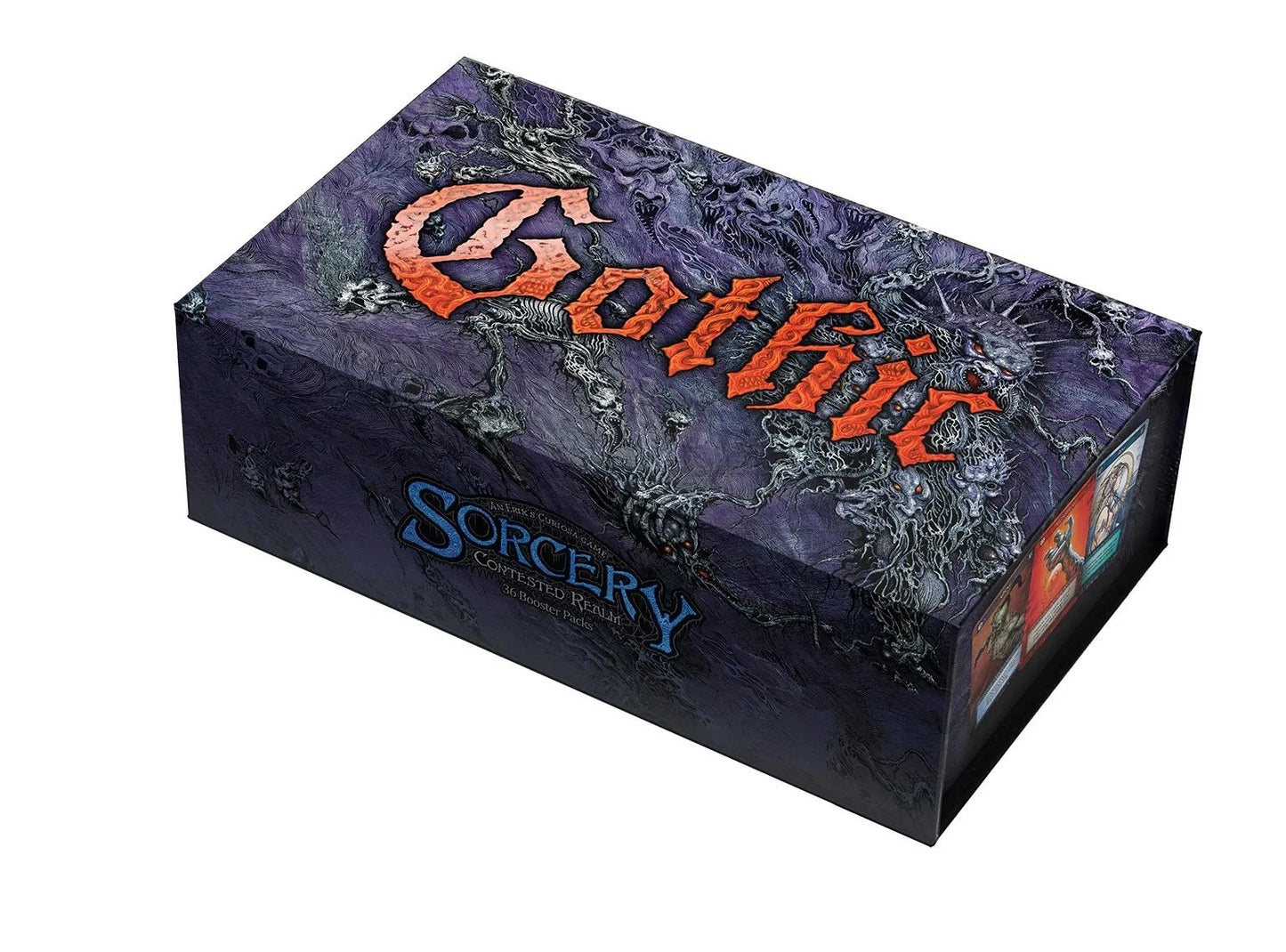 Gothic An Eriks Curious Game Sorcery Contested Realm Booster Box with 36 Booster Packs