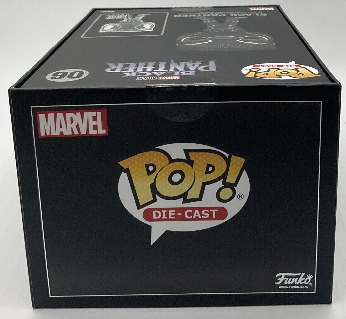 Funko Pop! Diecast: Marvel - Black Panther (Chase) 06 - (Funko Exclusive)