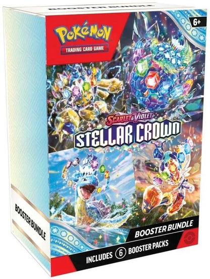 Pokemon TCG Scarlet & Violet Stellar Crown Booster Bundle Pokemon Cards Trading Card Game