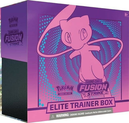 Pokemon TCG Sword & Shield Fusion Strike ETB – Elite Trainer Box for Pokemon Card Game & Collectible Card Games