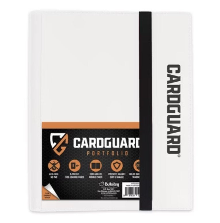 Cardguard 9-Pocket Portfolio - White