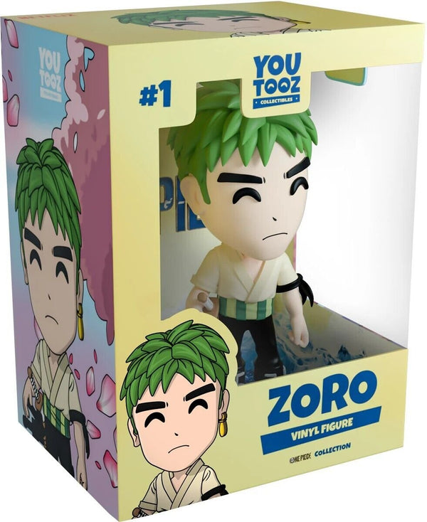 Zoro Youtooz One Piece Collection - Approx. 4.7" Collectible Vinyl Figure #1 with Window Display Box