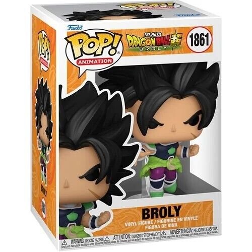 Broly Funko Pop! Animation Dragon Ball Super: Broly - Approx. 5 1/2" Collectible Vinyl Figure #1861 with Window Box Display (PRE-SALE)