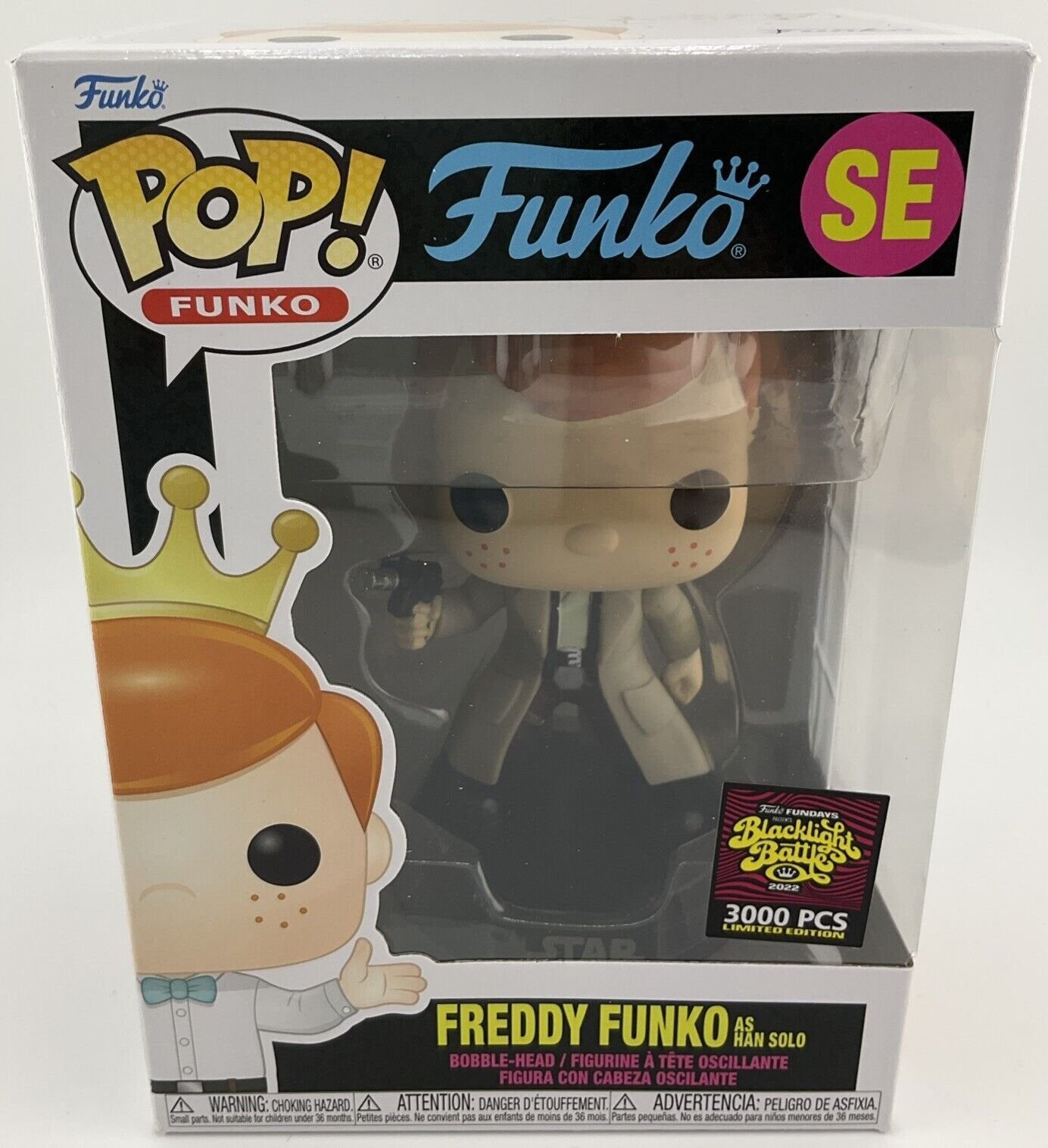 Funko Pop! Vinyl: Freddy Funko - Freddy Funko As Han Solo - Funko (Exclusive)
