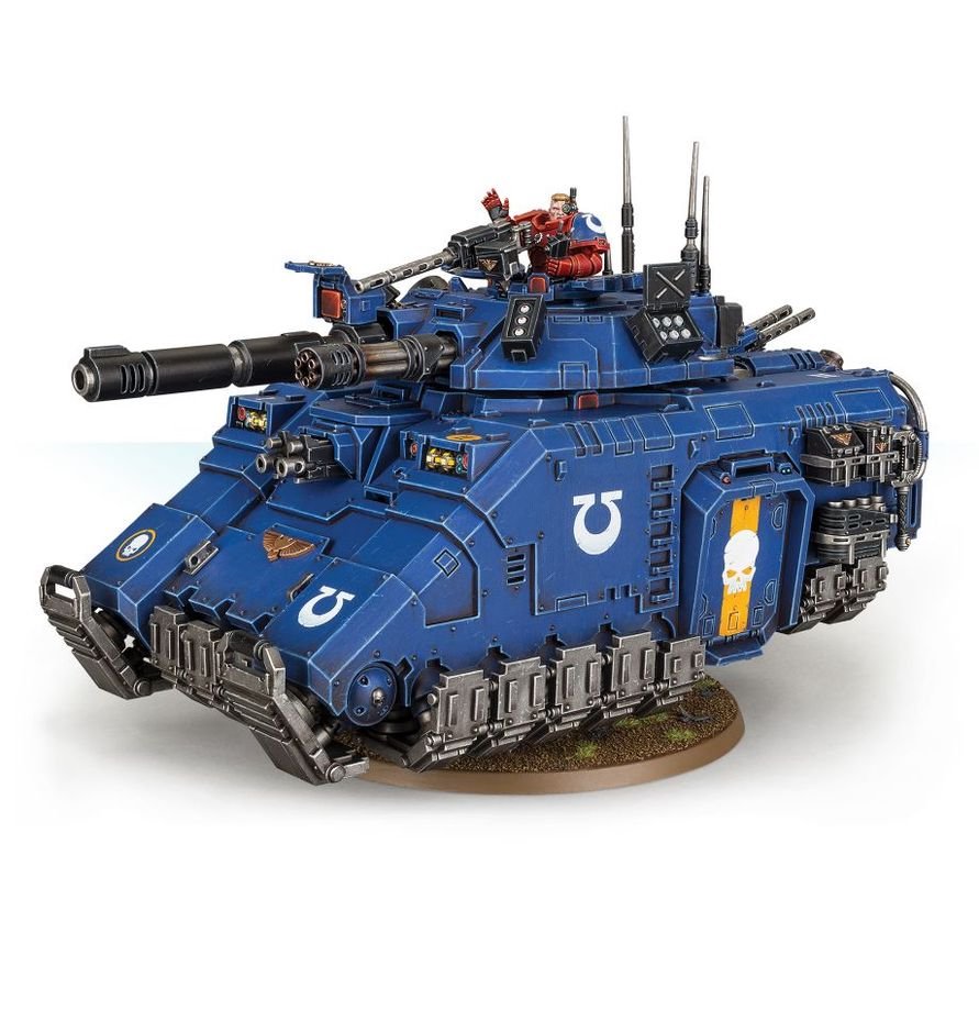Warhammer 40,000 Space Marines Repulsor Executioner Tank Model Kit – Heavy Laser Destroyer or Macro Plasma Incinerator – Customizable Plastic Vehicle for Warhammer 40K