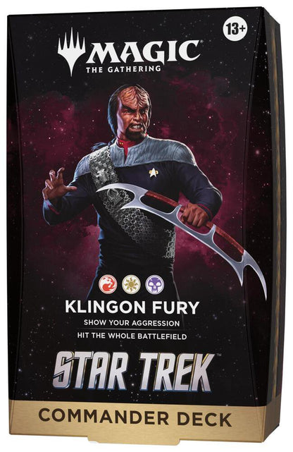 MTG Star Trek Commander Klingon Fury (PREORDER - Release Date November 13, 2026)
