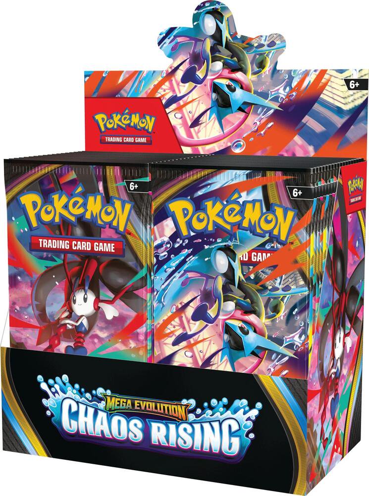 Pokemon Mega Evolution Chaos Rising Booster Box Pokemon Mega Evolution Chaos Rising Booster Box