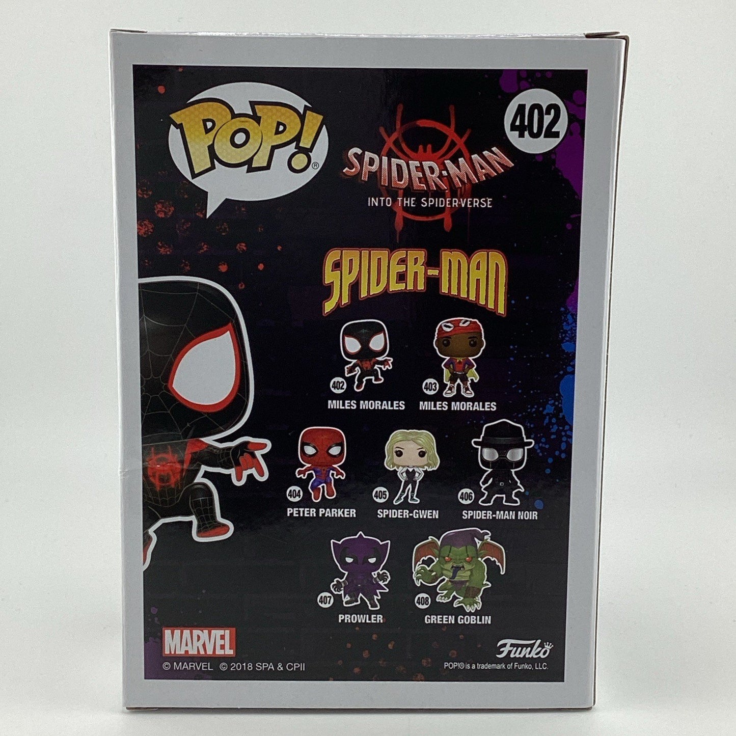 Funko Pop! Vinyl: Marvel - Miles Morales (Spider Suit) #402