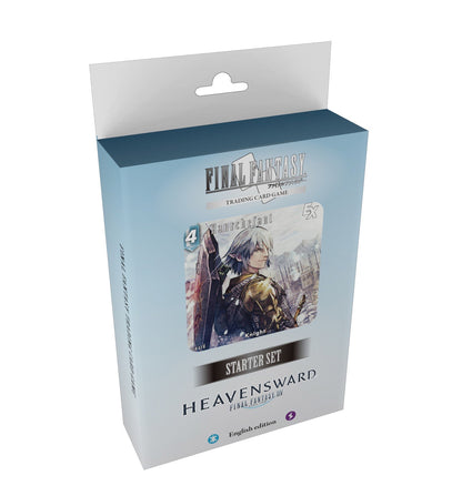 Final Fantasy TCG Starter Set Heavensward Display – FINAL FANTASY XIV Ice & Lightning Preconstructed Deck with Exclusive Artwork Cards, Ready-to-Play Trading Card Game (PREORDER - Release Date Nov. 9, 2026)