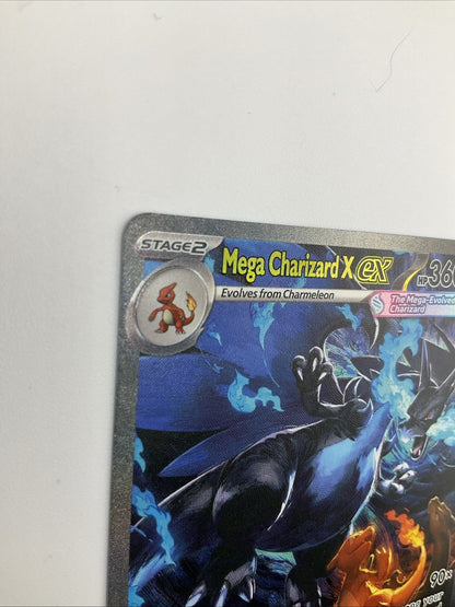 2025 Pokemon Phantasmal Flames 125/094 Mega Charizard X ex SIR / NM 🔥