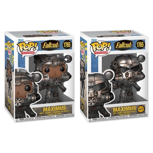 Maximus #1765 Funko Pop! Television Fallout (TV Show) - Set of 2 (Chase and Common) Collectible Vinyl Figures
