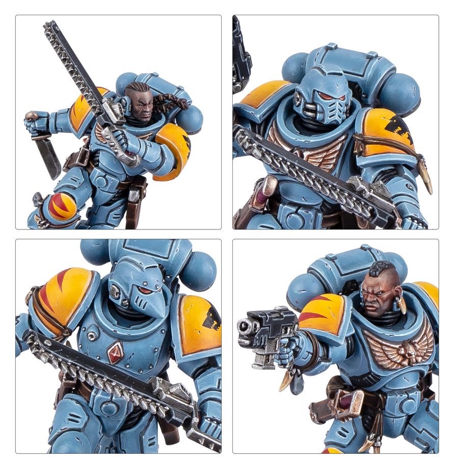 Warhammer 40,000 Combat Patrol: Space Wolves – 21 Miniatures Including Wolf Guard Battle Leader, Terminators, Blood Claws & Wulfen